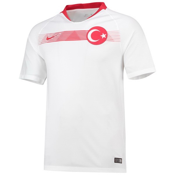 Camiseta 2ª Turquía 2018 Blanco